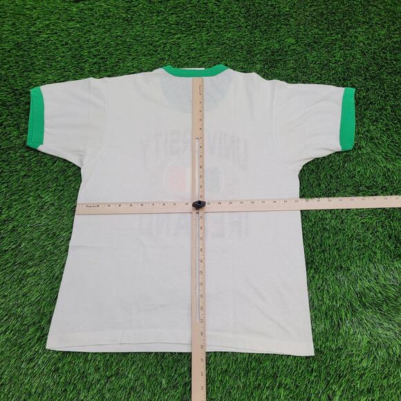 Vintage 80s Screen-Stars Shirt M/L 20x26 USA - Picture 6 of 15